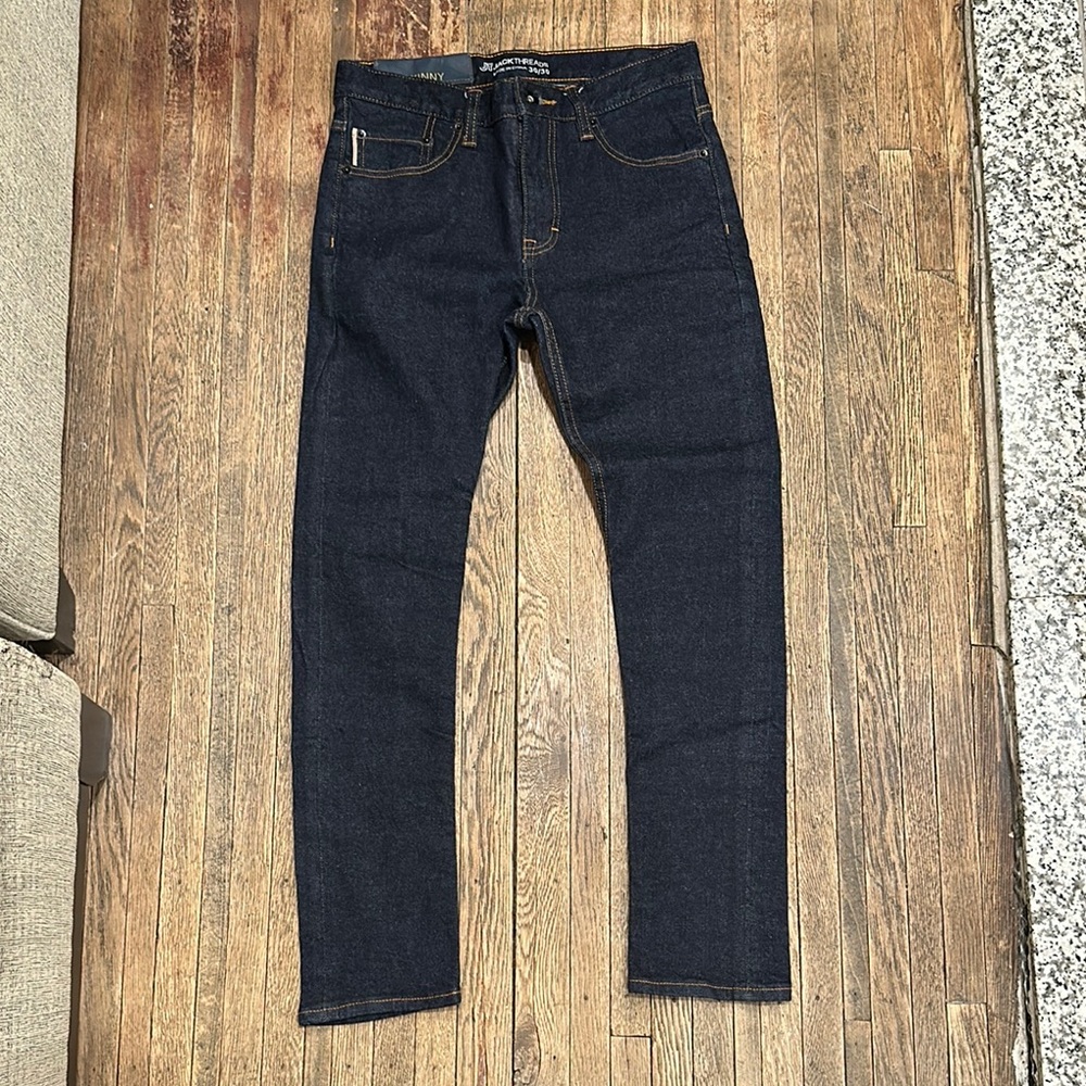 Blue Slim Fit Jeans with Rich Indigo Hue